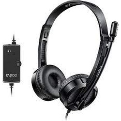 Rapoo  H120 Wired Stereo Headphone 3.5 MM Jack