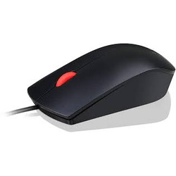 Lenovo Essential USB Mouse Black - 4Y50R20863
