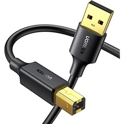UGREEN USB 2.0 AM to BM Printer Cable 5m (Black) - US135