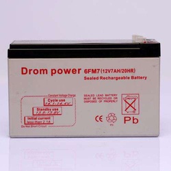Drom Power 12V 7.5AH UPS Replacement Battery