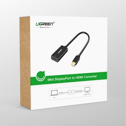 UGREEN Mini DP to HDMI Female Converter (4K) - MD112