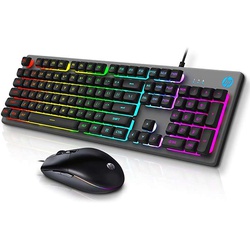 HP KM300F USB Gaming Keyboard and Mouse