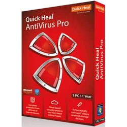 Quick Heal 3+1 Antivirus Pro 3 Devices +1 Free  1 Year License