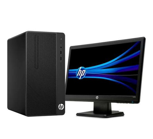 Hp 290 G3 Microtower Pc Intel Core I5 4gb Ram 1tb Hdd 185 Inch Monitor