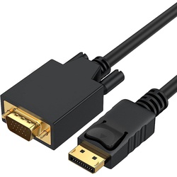 UGREEN DP Male to VGA Male Cable 1.5m (Black) - DP105