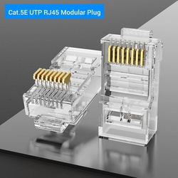 Vention CAT.6 UTP RJ45 Connectors – 100pcs Pack