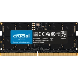 Crucial 16GB DDR5 4800MHz Laptop RAM , CT16G48C40S5