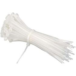 300 X 3.6 PVC Cable Ties