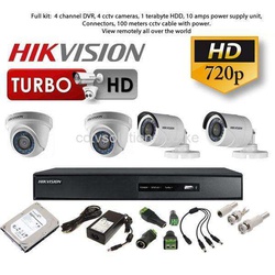Hikvision Wireless IP Surveillance CCTV Kit wireless cameras