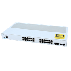 Cisco Catalyst C1000-24P-4G-L 24-Port Gigabit PoE+ Complaint Managed Network Switch