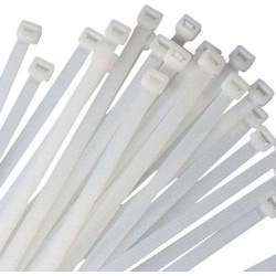 300 X 7.6 PVC Cable Ties