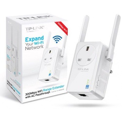 TP-Link TL-WA860RE 300Mbps Wi-Fi Range Extender with AC Paththrough