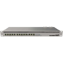 Mikrotik RB1100AHx4 Dude Edition 1U rackmount router 13x Gigabit Ethernet ports