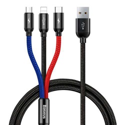 Havit 3-in-1 Multi-Device Charging Cable (micro USB/Type-C/iPhone)