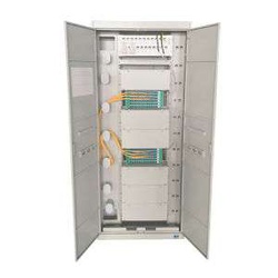 576 cores Pedestal mounted fiber distribution cabinet SC/APC connectors