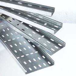 8x1 Galvanized Metal Cable Trays (200mm x 25mm x 2440mm Cable Tray)