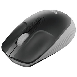 Logitech M190 Wireless Mouse Full Size Mid Grey - 910-005906