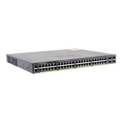 Cisco Catalyst 2960X-48FPS-L Switch 48 Ports Managed Rack mountable Switch