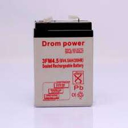 Drom Power 12V 4.5AH Lead Acid Battery