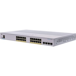 Cisco CBS350-24P-4G-EU Managed 24-port GE Switch , PoE+ 195W, 4x1G SFP