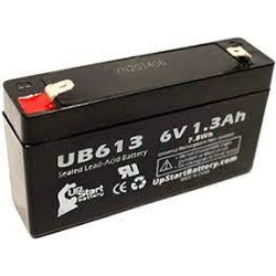Drom Power 6V 1.3AH Lead Acid Battery