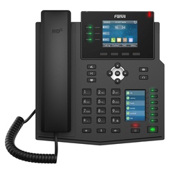 Fanvil X4U Gigabit SIP Enterprise Desktop Phone with Dual-Color LCD Display