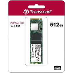 Transcend 512GB 110S M.2 PCIe Gen3 x4 Internal SSD
