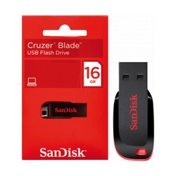 SanDisk 16GB Cruzer Blade Flash Drive