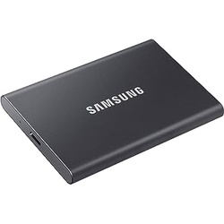 Samsung T7 Portable 2TB SSD USB 3.2  (Gray),  MU-PC2T0T/AM