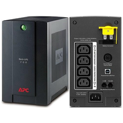 APC 700VA Backup UPS,  700VA 230V AVR IEC Sockets 390Watts/700VA UPS, BX700UI