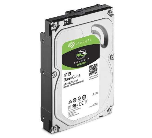 Seagate 4TB BarraCuda SATA III 3.5 5400 rpm Internal