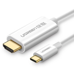 UGREEN USB-C Male to HDMI Male Cable 1.5m - White - MM121