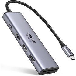 UGREEN USB-C To HDMI + USB3.0 A + USB2.0 A (2 Ports) + PD Power Converter