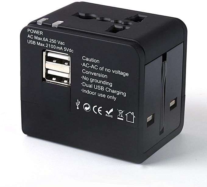 Tronic Universal Travel Adaptor with USB Port | Mtech