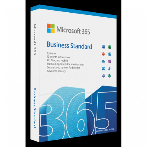 Microsoft 365 Business Standard Retail English Subscription 1YR Africa ...