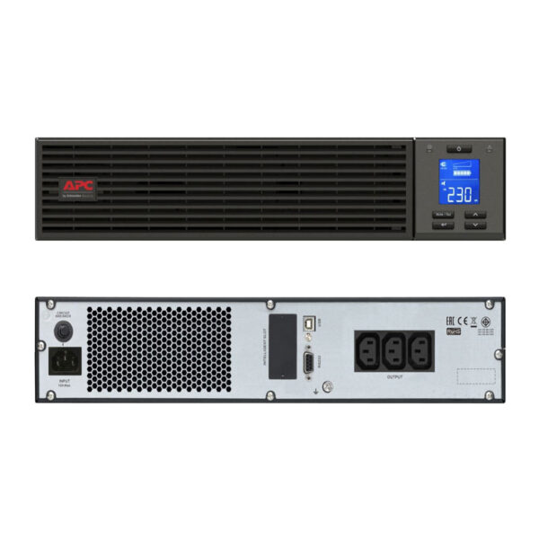APC 2kva Easy UPS On-Line, 2000VA/1600W, Rackmount 2U, 230V, 4x IEC C13 ...