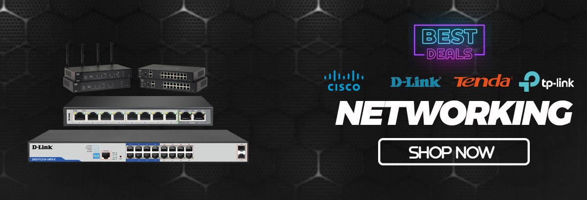 Networking — Cisco, D-Link, Tenda, TP-Link
