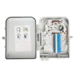 12 Core ATB Fiber Optic Access Terminal Box 12Pcs LC/UPC Simplex Adapter