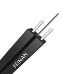 2 Core SingleMode Indoor Fiber Optic FTTH Drop Cable