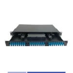 24 Port 1U LC/UPC Duplex MM Adapter Rack mount ODF