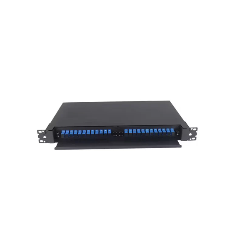 24 Port 1U SC/UPC Duplex MM Adapter Rack mount ODF