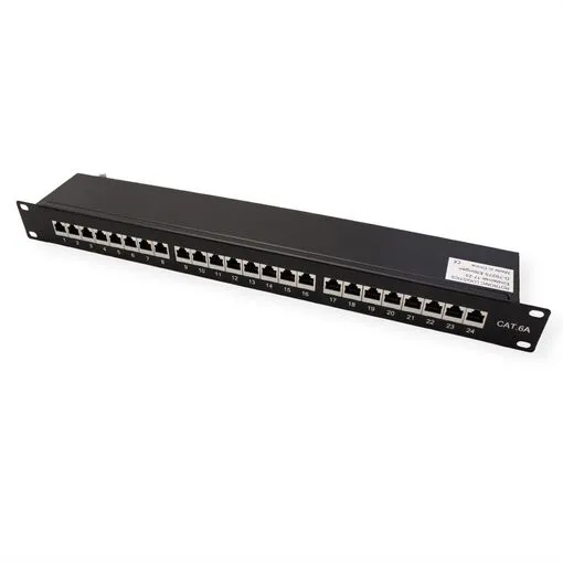 24 Port Cat6 Copper Patch panel