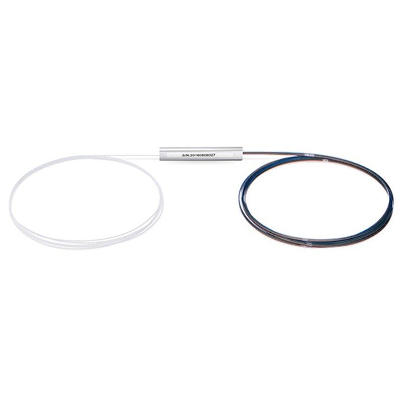 2X2 Bare PLC Steel Tube 250µm Single Mode Fiber Splitter
