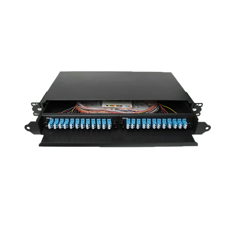 48 Port 1U SC/UPC Duplex MM Adapter Rack mount ODF