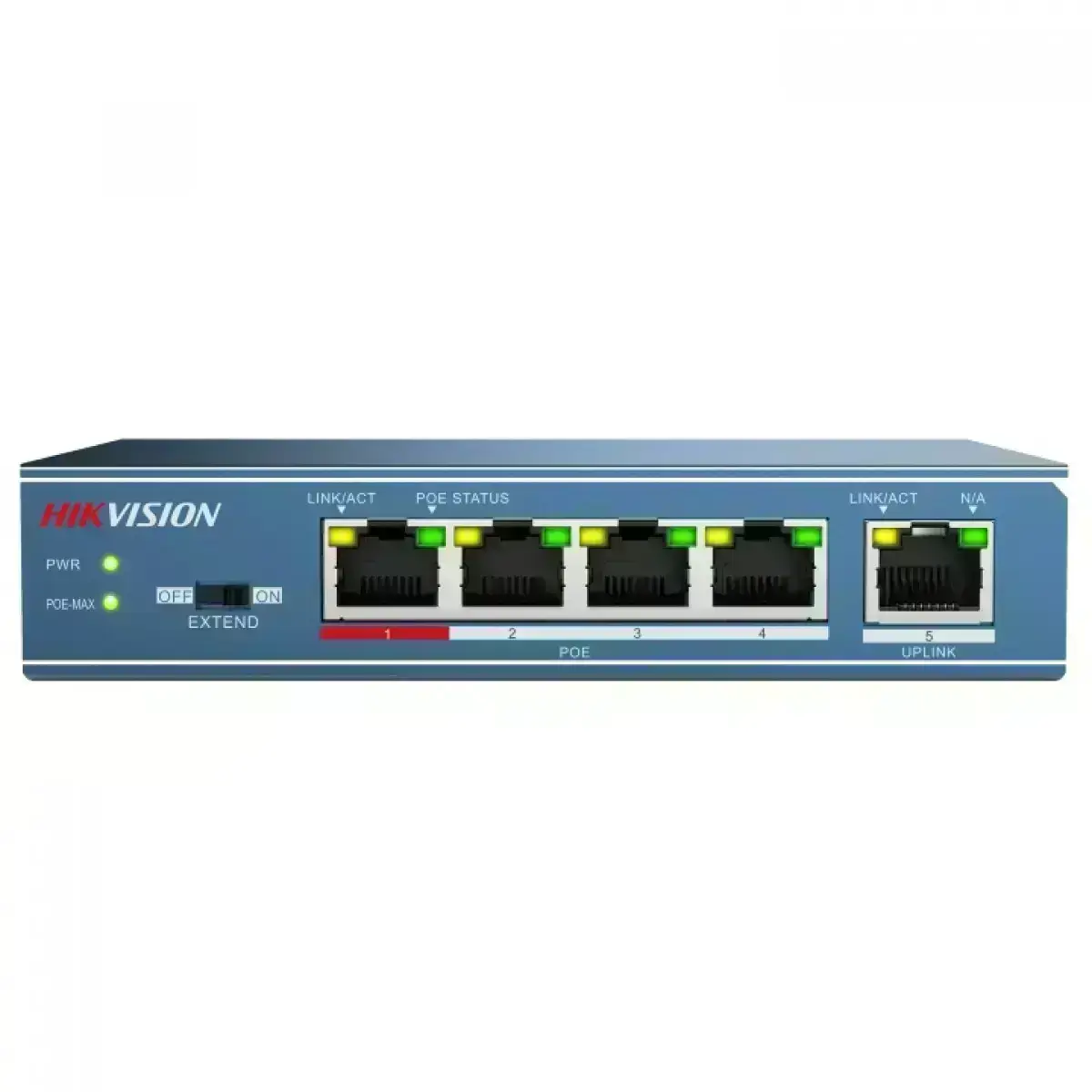 Hikvision DS-3E0106P-E/M 4-Ports Unmanaged PoE Switch