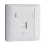 ACP Cat 6 Single Faceplate