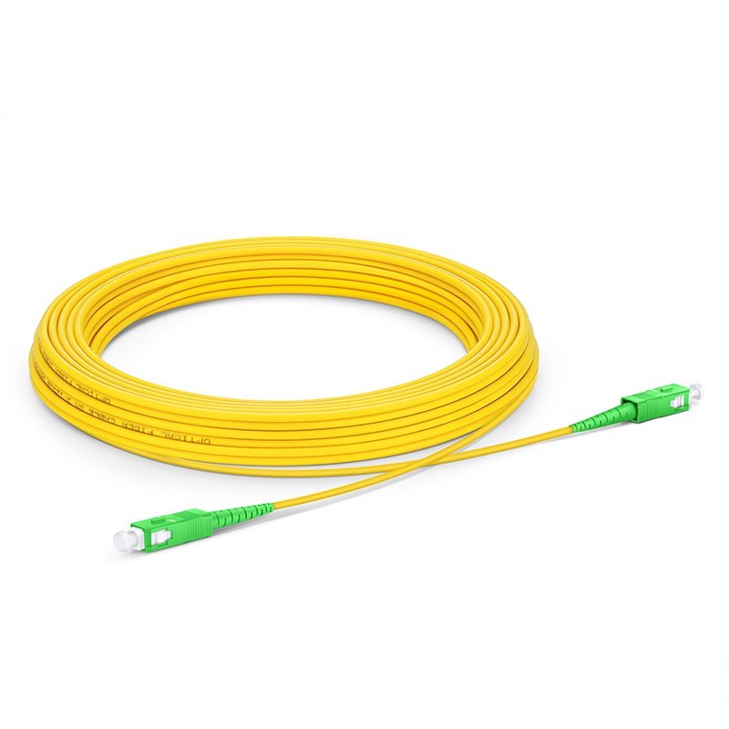 APC 15M SC-SC Simplex SingleMode Fiber patchcord