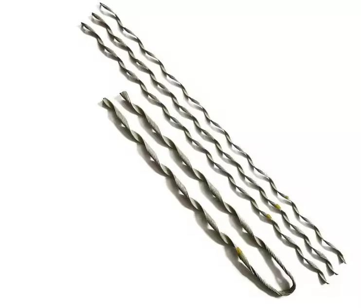 Aluminium clad steel wire Preform Guy Grip Dead End For 96 Core ADSS Cable