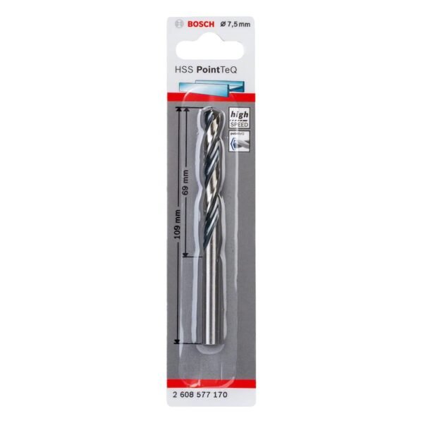 Bosch HSS Twist Drill Bits PointTeQ