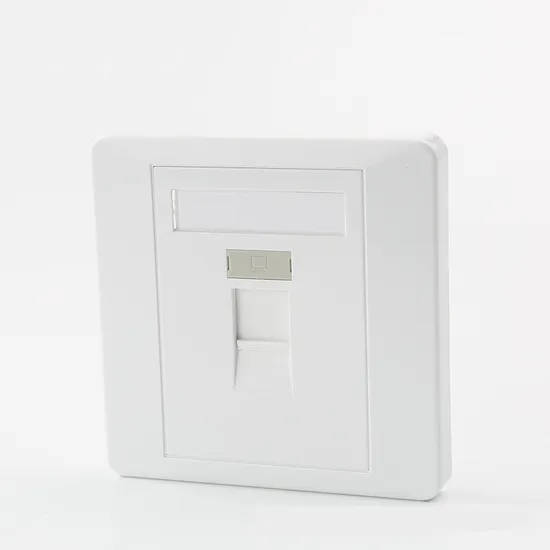 Cat6 UTP RJ45 Modules with Faceplate
